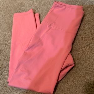 pink leggings xs